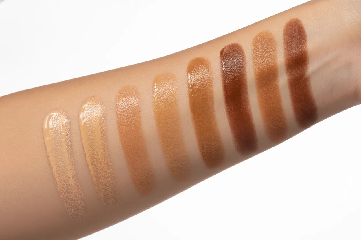 The current shade range spans eighteen tones — impressive, but with notable gaps in deeper complexions