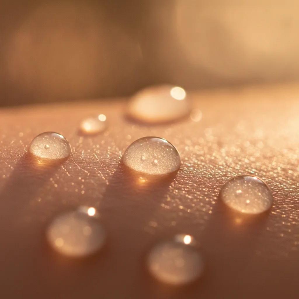 The Maison Rosaire serum delivers visible hydration in a single application