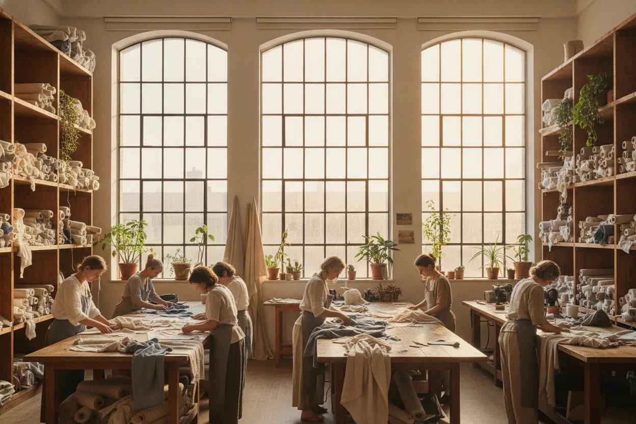 Inside the Vinter Studio atelier outside Stockholm, where every piece is made to order